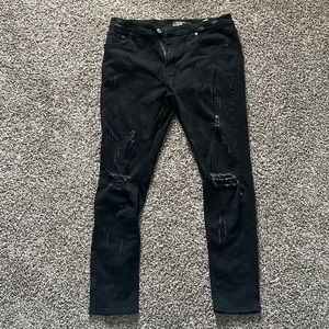 Midnight black Serenede jeans size 38